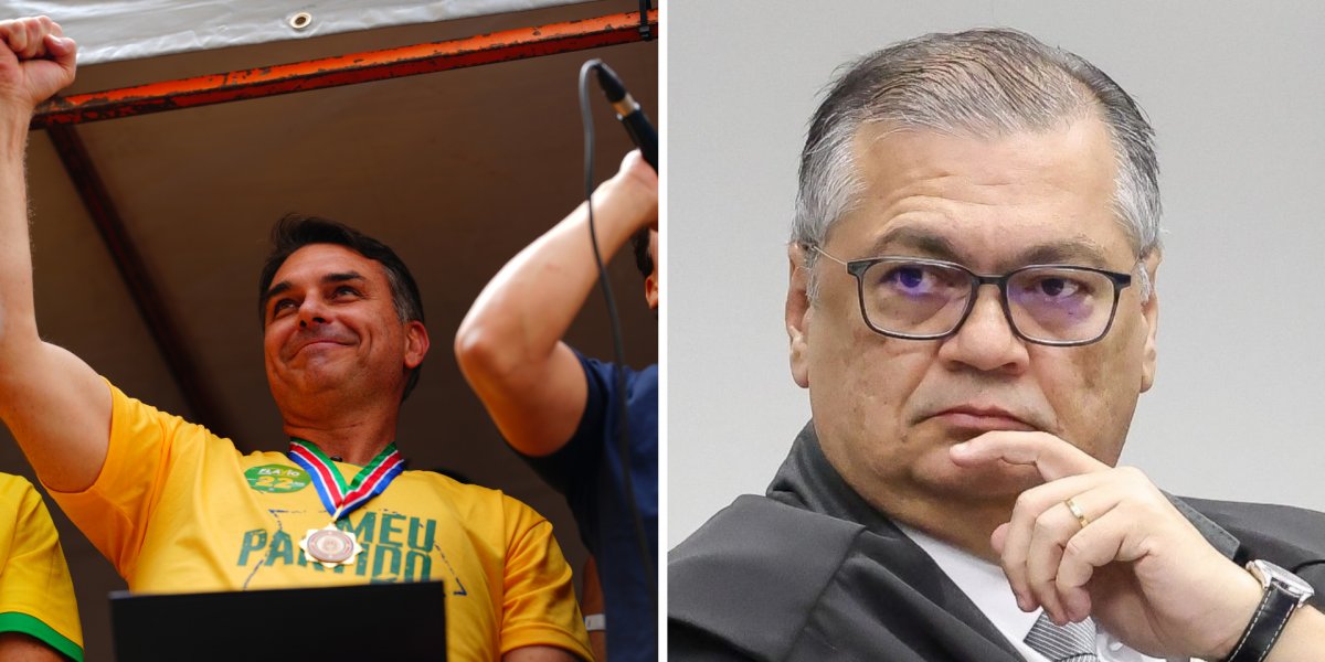 Flávio Bolsonaro critica decisão de Dino sobre PF e acusa STF de interferir nas eleições
