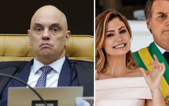Moraes libera familiares para visitar Bolsonaro durante ausência de Michelle