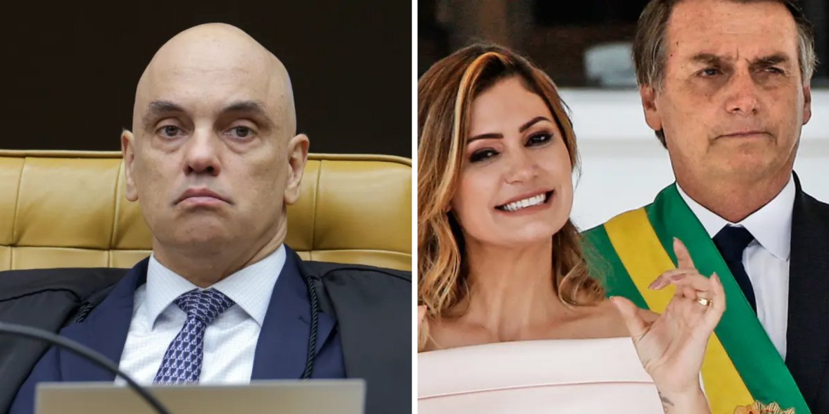 Moraes libera familiares para visitar Bolsonaro durante ausência de Michelle