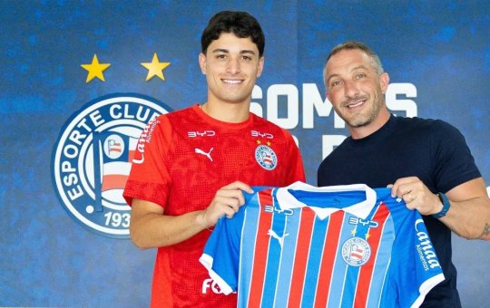 Bahia anuncia meia argentino que chega ao clube por decisão do Grupo City