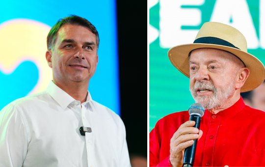Pesquisa AtlasIntel/Bloomberg: Flávio Bolsonaro encosta em Lula e aparece à frente em cenário de 2º turno