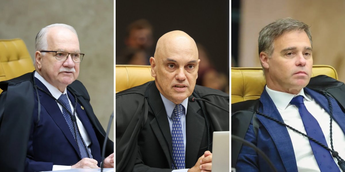 Fachin nega pedido de Moraes para julgamento conjunto com Mendonça e marca sessão
