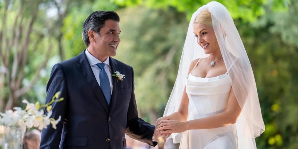 Ana Hickmann se emociona durante votos de casamento com Edu Guedes: “Você não desistiu de mim”