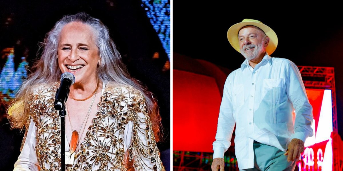 Maria Bethânia faz “L” em show e declara voto em Lula: “Eu voto Lula presidente”