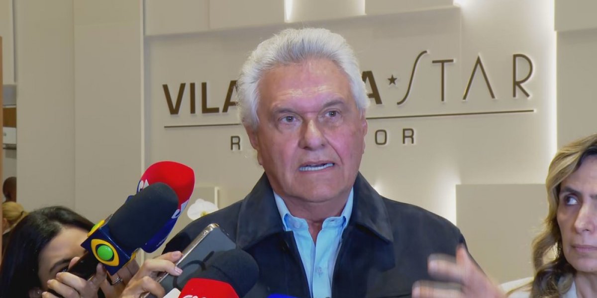 Caiado recebe alta após três dias internado com pneumonia em São Paulo