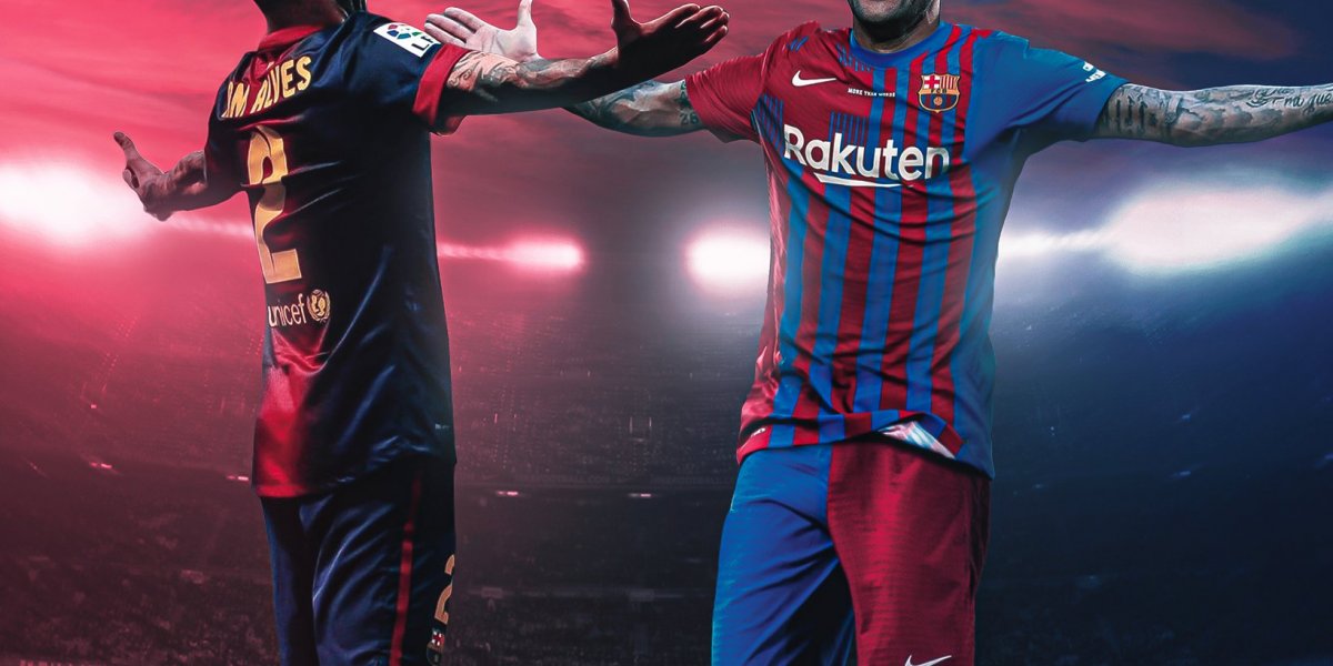  Após passagem sem brilho no São Paulo, Daniel Alves volta ao Barça