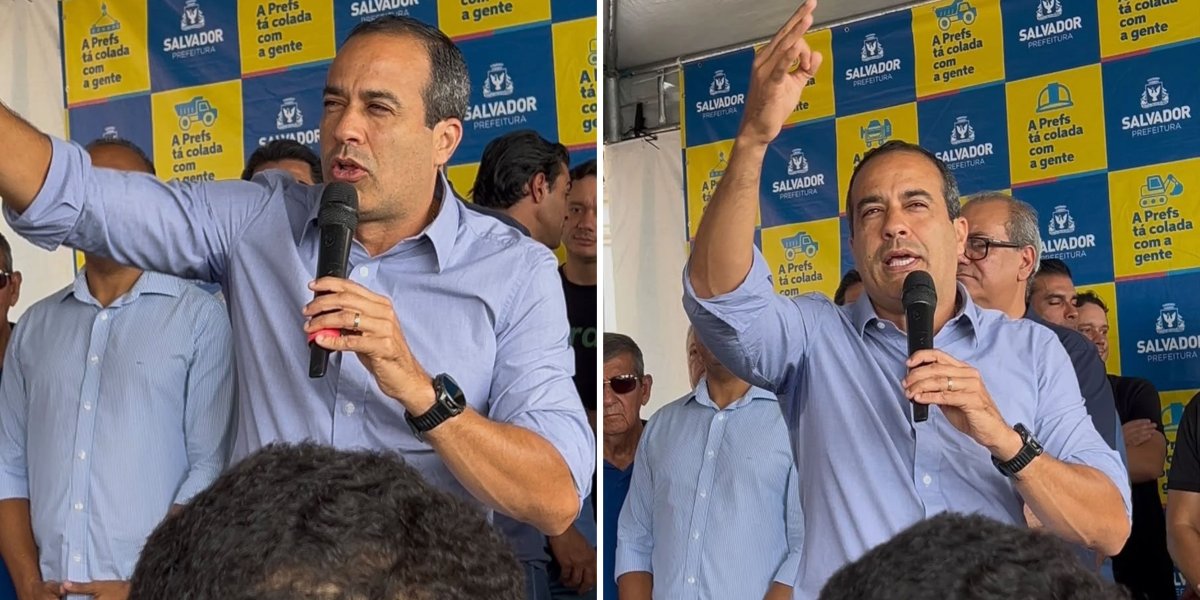 Bruno Reis presta apoio a ACM Neto e chama Jerônimo Rodrigues de “pior governador da história da Bahia”