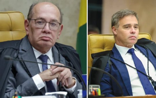 “Não aponte o dedo para mim”: Gilmar Mendes e André Mendonça batem boca durante julgamento de Moraes
