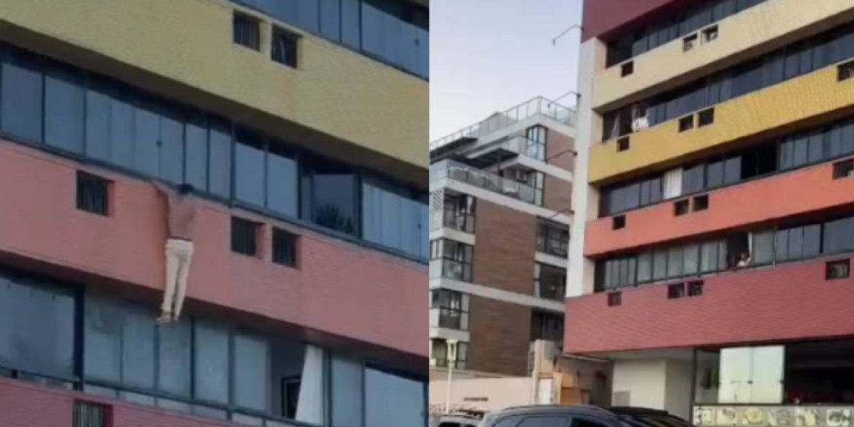 Homem fica em estado grave após se jogar de flat na Barra; vítima será submetida a cirurgia