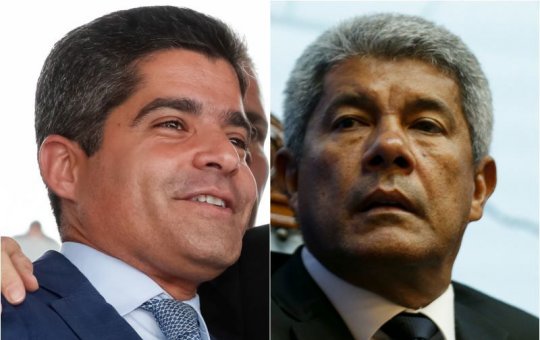Pesquisa aponta ACM Neto com 47,23% e Jerônimo com 35,44% na Bahia