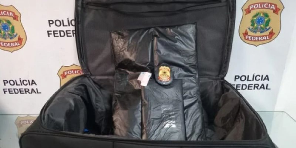 Homem que saiu de Salvador com 3,5 kg de cocaína é preso no aeroporto do Rio de Janeiro