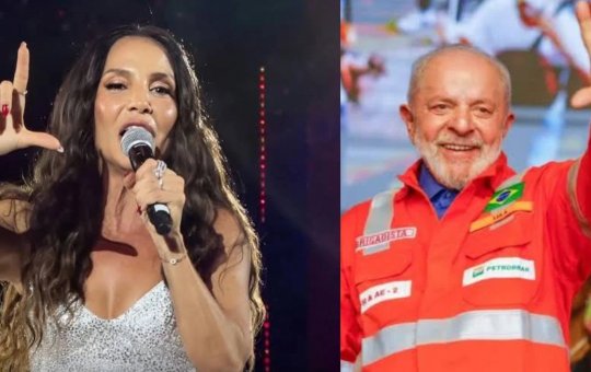 Ivete Sangalo faz o “L” após público gritar “Lula” durante show em BH