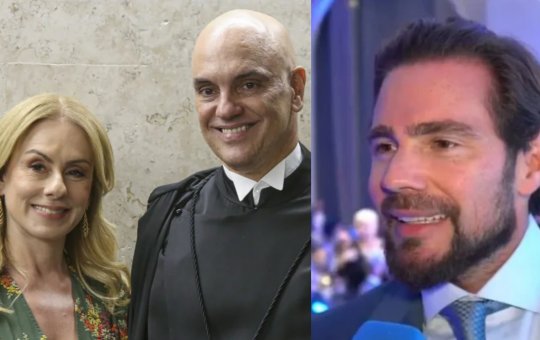 Vídeo mostra Moraes desembarcando de jatinho ligado a Vorcaro após negar viagens em aviões do banqueiro