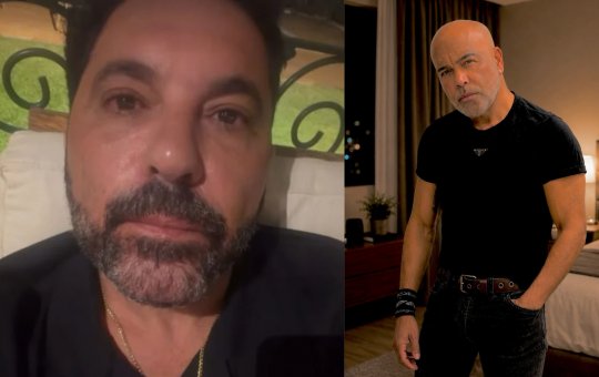 Edson, da dupla Edson e Hudson, se emociona e pede orações por Rick após desaparecimento de helicóptero em SC