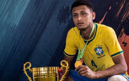 Promessa do Vitória, Sandro Silva conquista título com a Seleção Brasileira Sub-15