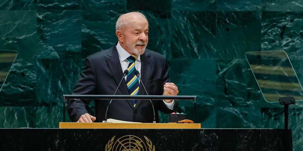 Em discurso na ONU, Lula declara: “O Brasil não cabe no quintal de ninguém”