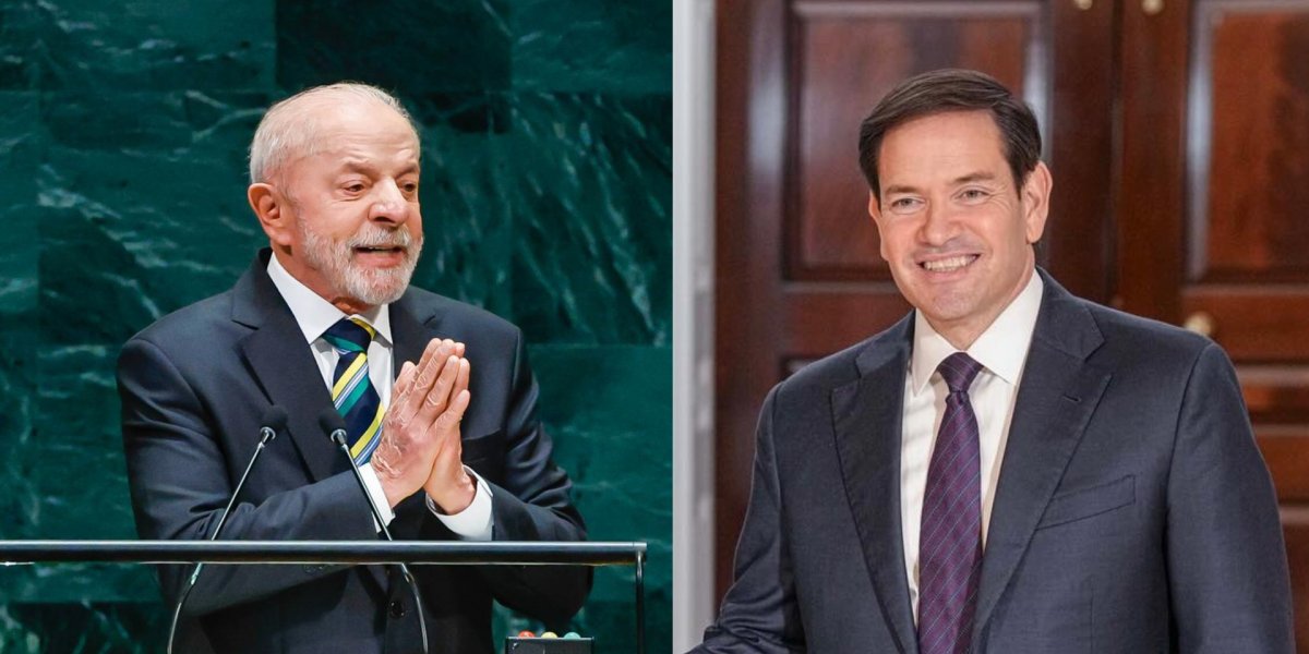 Rubio se aproxima de Lula após discurso na ONU, mas não consegue falar com presidente
