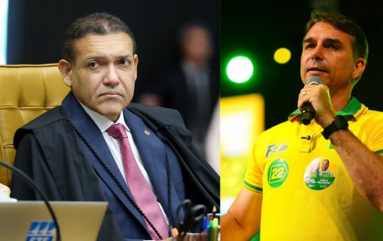 Nunes Marques dá prazo de 24h para Instagram retirar vídeo que liga Flávio ao Banco Master