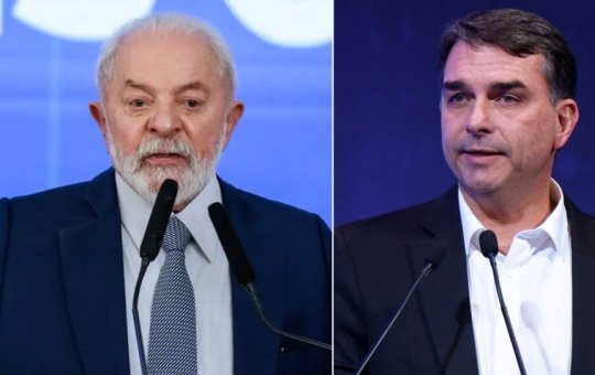 Lula e Flávio Bolsonaro aparecem tecnicamente empatados em 2º turno, aponta AtlasIntel/Bloomberg