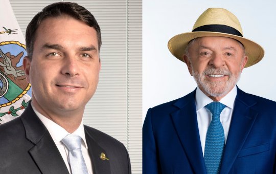 Real Time Big Data: em possível segundo turno, Flávio Bolsonaro aparece com 45% dos votos contra 44% de Lula