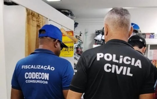 Mais de 8,5 mil produtos falsificados são apreendidos pela Polícia Civil em Salvador e Lauro de Freitas