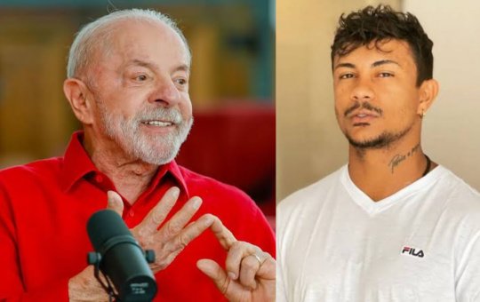Xamã declara apoio a Lula durante ato com artistas no Rio de Janeiro