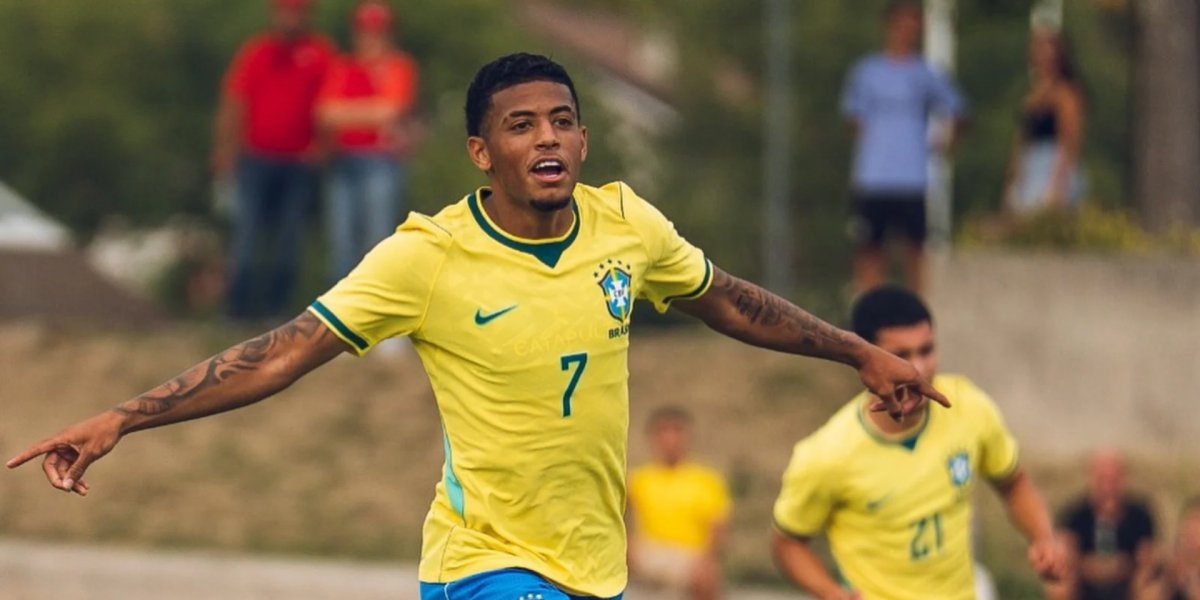 Joia do Bahia, Kauê Furquim marca dois, e Brasil Sub-17 goleia Canadá