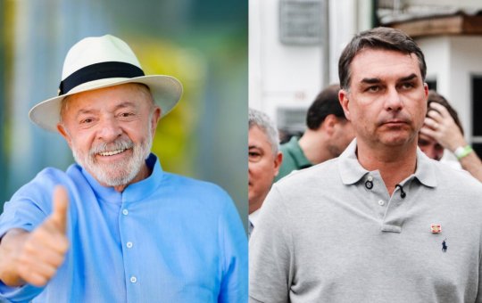 Datafolha: Lula tem 47% e Flávio 45% em cenário de 2º turno