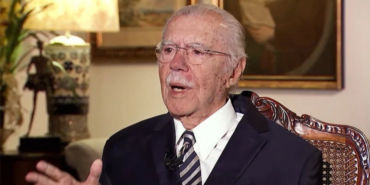 José Sarney é internado novamente para tratar pneumonia bacteriana em São Paulo