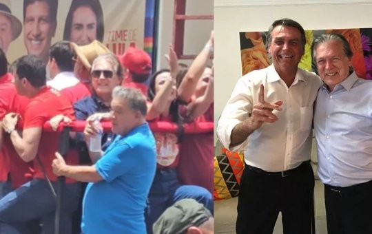 Luciano Bivar, ex-presidente do PSL que lançou Bolsonaro em 2018, aparece em ato de Lula no Recife