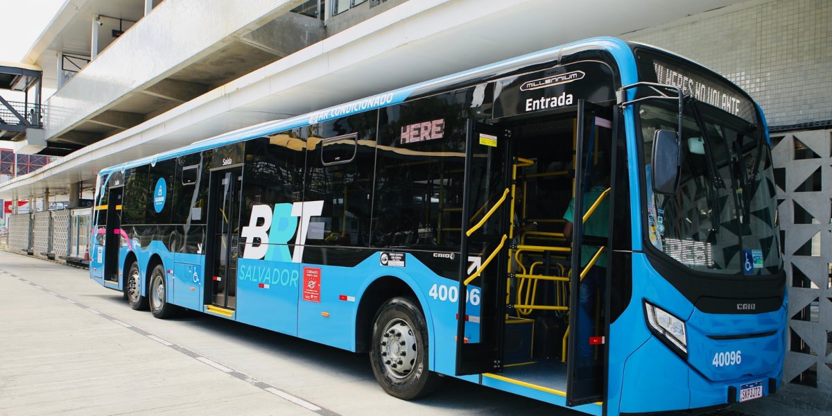 Linha do BRT que liga Lapa a Patamares passa a operar integralmente a partir de segunda-feira (28)