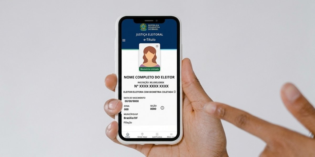 e-Título poderá ser baixado até no dia da votação nas Eleições 2026