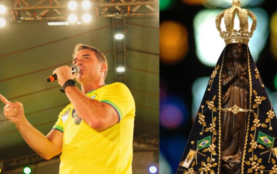 Flávio Bolsonaro acusa GloboNews de potencializar fake news sobre Nossa Senhora Aparecida