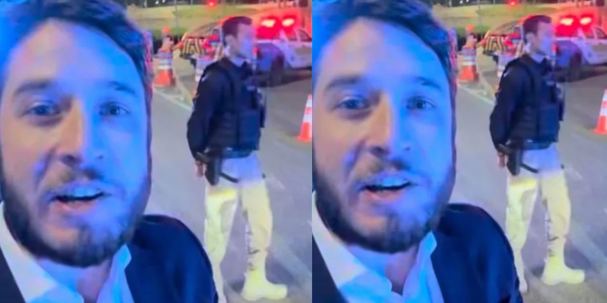 Homem tem celular derrubado por segurança de casamento do filho de Alexandre de Moraes