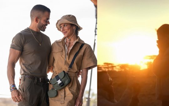 Mari Gonzalez é pedida em casamento por Pipo Marques durante viagem ao Quênia: "Realmente era pra ser"