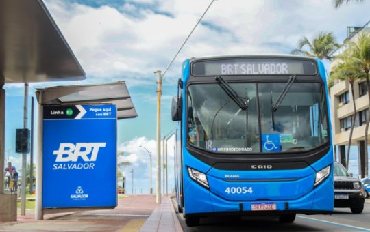 BRT Salvador: linha B6 passa a operar em horário integral a partir desta segunda