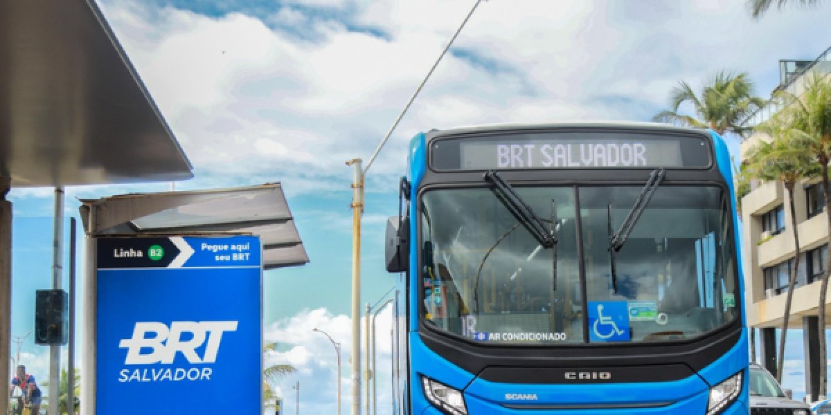 BRT Salvador: linha B6 passa a operar em horário integral a partir desta segunda
