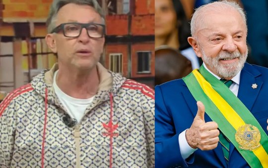 Craque Neto repete número de Lula ao vivo e provoca produtor ligado a Flávio Bolsonaro