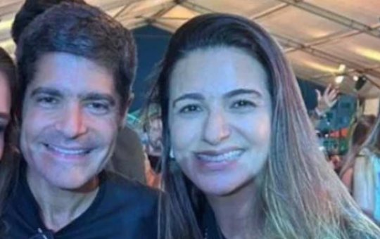 Após infarto, Roberta Roma recebe visita de ACM Neto em hospital e cobra voto do candidato