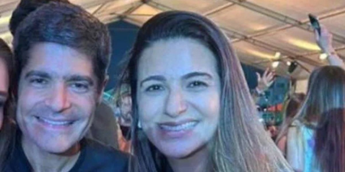 Após infarto, Roberta Roma recebe visita de ACM Neto em hospital e cobra voto do candidato