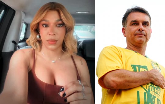 Erika Hilton cobra explicações de Flávio Bolsonaro após denúncia sobre festas com garotas de programa