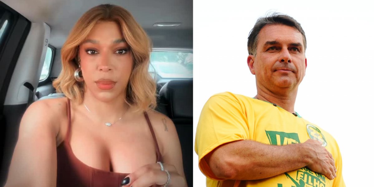 Erika Hilton cobra explicações de Flávio Bolsonaro após denúncia sobre festas com garotas de programa