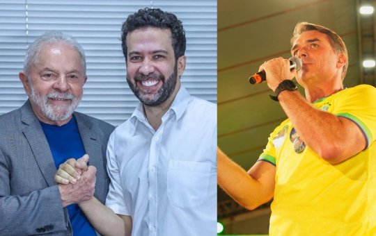 Janones critica Flávio Bolsonaro e diz que Lula pode vencer eleição no 1º turno