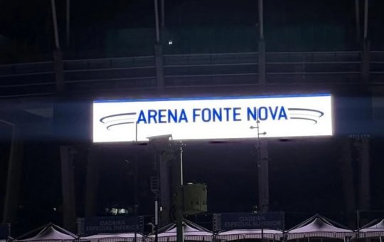 Arena Fonte Nova retoma nome original após proibição de publicidade de casas de apostas