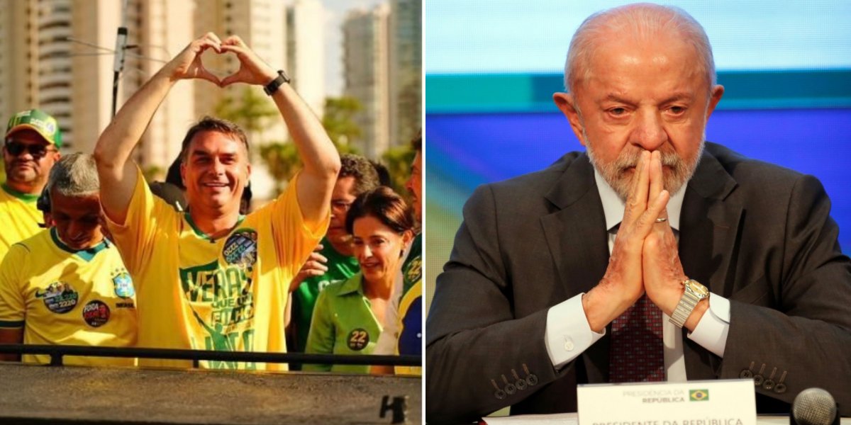 Flávio Bolsonaro vence Lula em possível segundo turno, Real Time Big Data