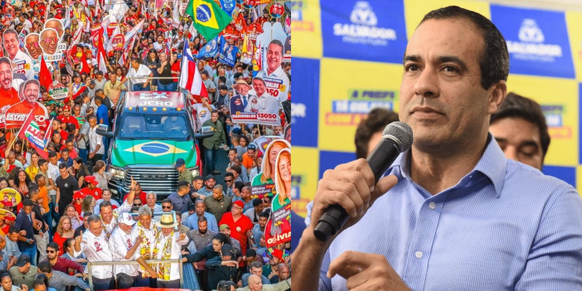Bruno Reis critica ato de Lula em Salvador e questiona presença de militantes: “Quero ver o que vai espontaneamente”