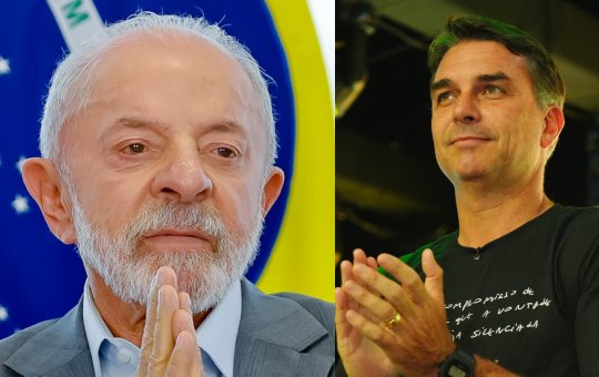 Lula e Flávio Bolsonaro encerram campanha em São Paulo na véspera do 1º turno