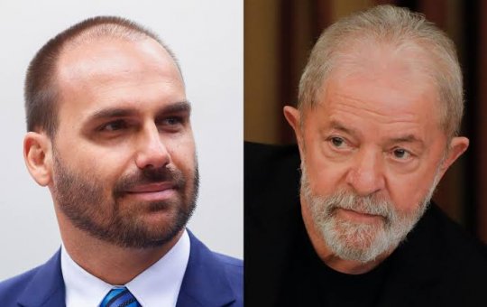 Lula chama Eduardo Bolsonaro de “traidor da Pátria” durante entrevista