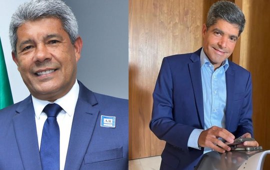 Em última pesquisa antes das eleições, Jerônimo aparece com 51,5% e ACM com 47,4%, segundo AtlasIntel