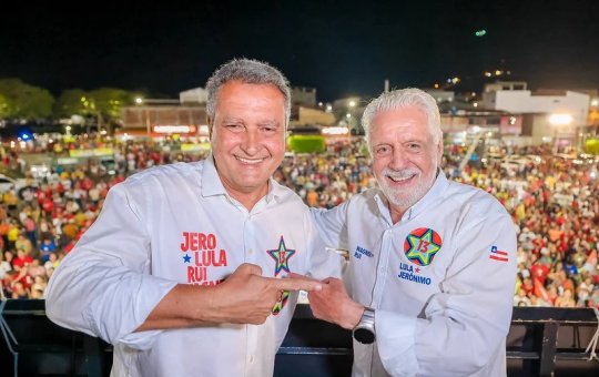 Rui Costa e Jaques Wagner mantêm liderança na corrida pelo Senado, segundo pesquisa da AtlasIntel